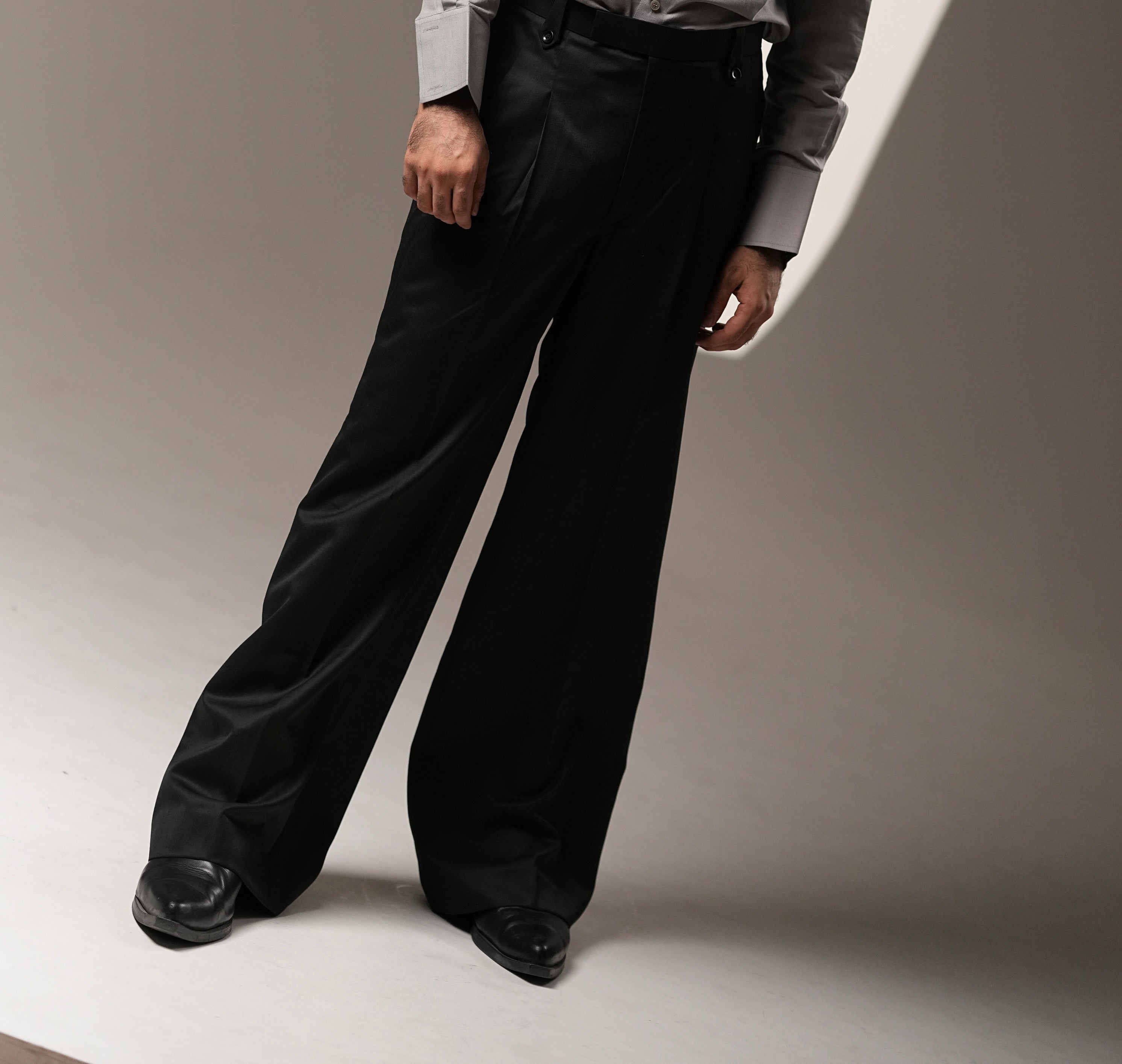 Double-Pleated Trouser