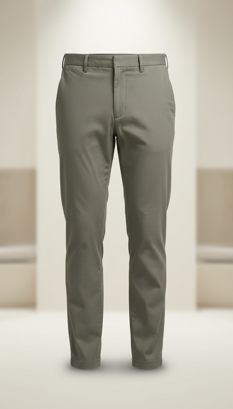 Smart-Casual Trousers, Moss Taupe